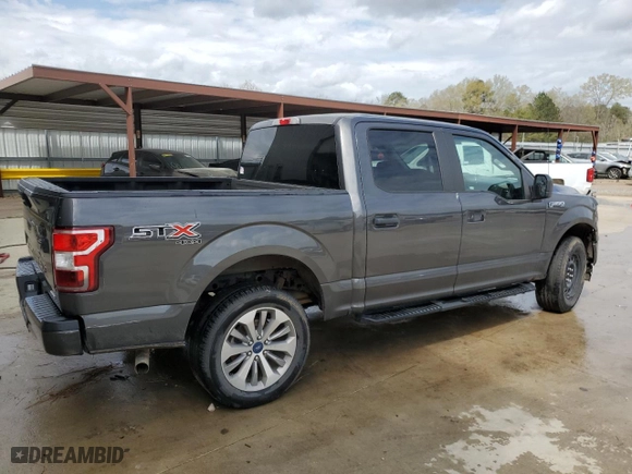 2018 Ford F-150 XL with VIN 1FTEW1EP5JKF76026, listed as a Copart auction lot 48244415 with 111,928 mi miles and Clean Title. Bid and sale history available at carsss.com. Image 3.
