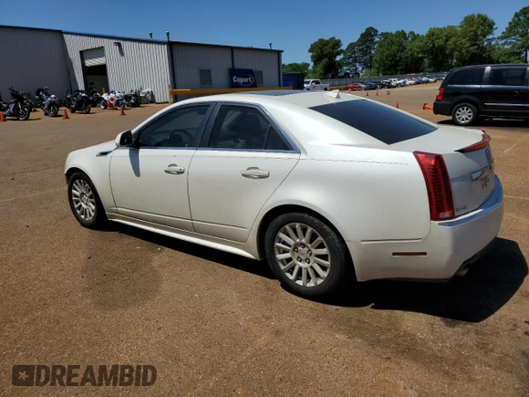 2013 Cadillac CTS Luxury with VIN 1G6DE5E59D0147205, listed as a Copart auction lot 52971005 with 180,291 mi miles and Salvage title. Bid and sale history available at DreamBid. Image 2.