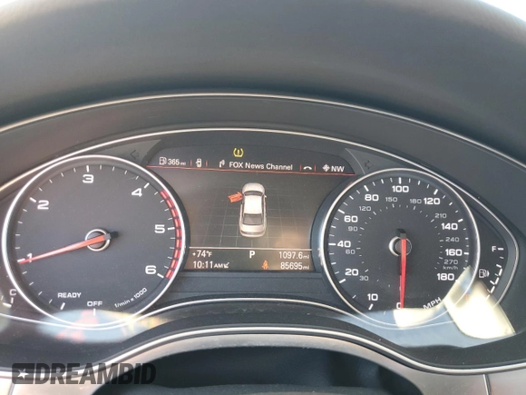 2016 Audi A6 3.0L TDI Premium Plus with VIN WAUFMAFC1GN008334, listed as a Copart auction lot 77895814 with 85,695 mi miles and Salvage Title. Bid and sale history available at carsss.com. Image 9.