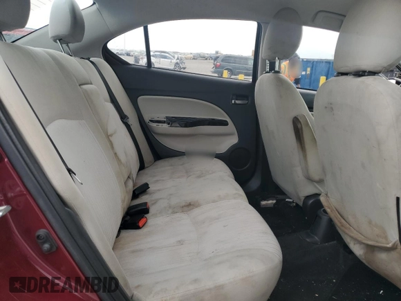 2019 Mitsubishi Mirage SE z VIN ML32F4FJ8KHF15899, wystawiony jako Copart lot #51231325 z przebiegiem 73 569 mil mil oraz Szkoda całkowita • Salvage title. Historia ofert i sprzedaży dostępna na DreamBid. Obrazek 10.
