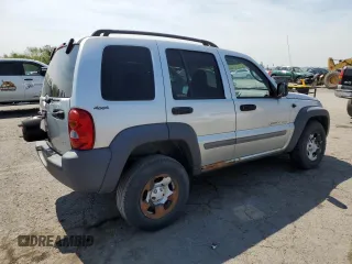 2002 Jeep Liberty Sport with VIN 1J4GL48K62W253613, listed as a Copart auction lot 54255755 with 76,152 mi miles and Clean Title. Bid and sale history available at carsss.com. Image 3.