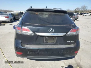 2015 Lexus RX 350 with VIN 2T2ZK1BA7FC158021, listed as a Copart auction lot 47477425 with 138,426 mi miles and Salvage Title. Bid and sale history available at carsss.com. Image 6.