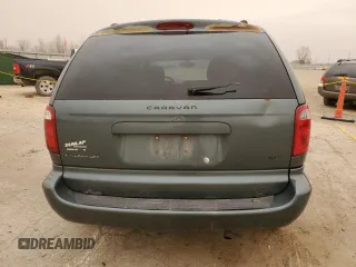 2006 Dodge Caravan SXT with VIN 1D4GP45R56B633618, listed as a Copart auction lot 49915345 with 223,481 mi miles and Salvage Title. Bid and sale history available at DreamBid. Image 6.