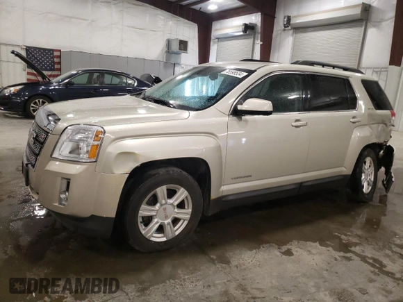 2014 GMC Terrain SLE with VIN 2GKFLWE3XE6202953, listed as a Copart auction lot 76598534 with 116,174 mi miles and Salvage Title. Bid and sale history available at carsss.com. Image 1.