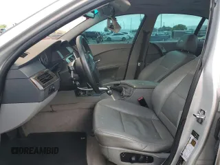 2005 BMW 5 Series 530i with VIN WBANA73505CR59646, listed as a Copart auction lot 55264865 with 187,911 mi miles and Salvage title. Bid and sale history available at DreamBid. Image 7.