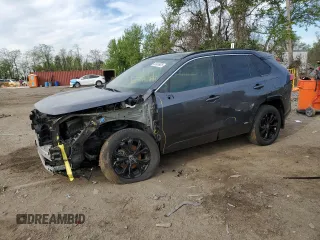 2022 Toyota RAV4 Hybrid SE z VIN JTM16RFV7ND070458, wystawiony jako Copart lot #53936925 z przebiegiem 20 149 mil mil oraz Szkoda całkowita • Salvage title. Historia ofert i sprzedaży dostępna na DreamBid. Obrazek 1.