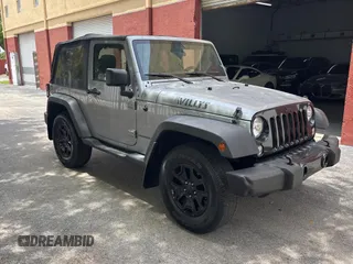 2016 Jeep Wrangler Sport z VIN 1C4AJWAGXGL117724, wystawiony jako Copart lot #59418365 z przebiegiem 122 337 mil mil oraz Czysty tytuł • Clean title. Historia ofert i sprzedaży dostępna na DreamBid. Obrazek 1.