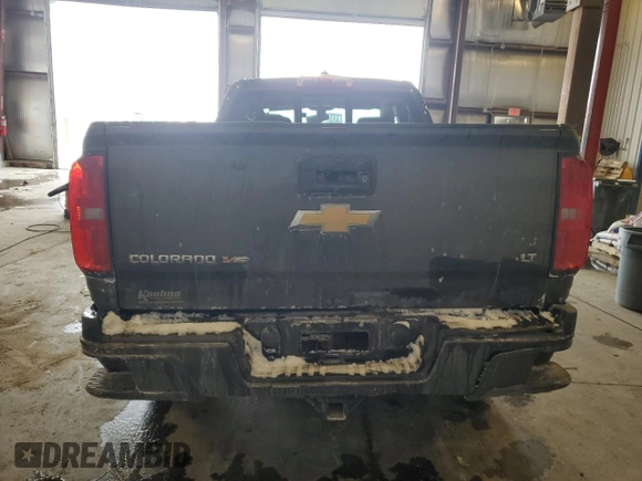 2018 Chevrolet Colorado 4WD LT with VIN 1GCHTCEN2J1128347, listed as a Copart auction lot 45107315 with 98,101 mi miles and Non Repairable. Bid and sale history available at carsss.com. Image 6.