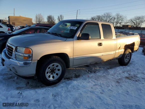 2006 GMC Sierra 1500 SLE1 with VIN 1GTEK19B66Z209712, listed as a Copart auction lot 88213255 with 237,760 mi miles and Clean Title. Bid and sale history available at carsss.com. Image 1.