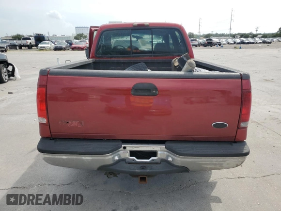 2003 Ford Super Duty F-250 XL with VIN 1FTNW20F03EB10672, listed as a Copart auction lot 65245904 with 234,956 mi miles and Salvage Title. Bid and sale history available at carsss.com. Image 6.