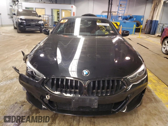 2021 BMW 8 Series 840i with VIN WBADZ4C08MCF18873, listed as a Copart auction lot 43263764 with 0 mi miles. Bid and sale history available at carsss.com. Image 5.