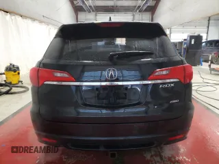 2013 Acura RDX with VIN 5J8TB4H37DL001553, listed as a Copart auction lot 48000045 with 134,913 mi miles and Salvage Title. Bid and sale history available at carsss.com. Image 6.