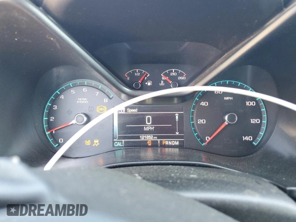 2016 Chevrolet Colorado 4WD Z71 with VIN 1GCGTDE39G1254486, listed as a Copart auction lot 53165475 with 121,852 mi miles and Salvage Title. Bid and sale history available at carsss.com. Image 9.