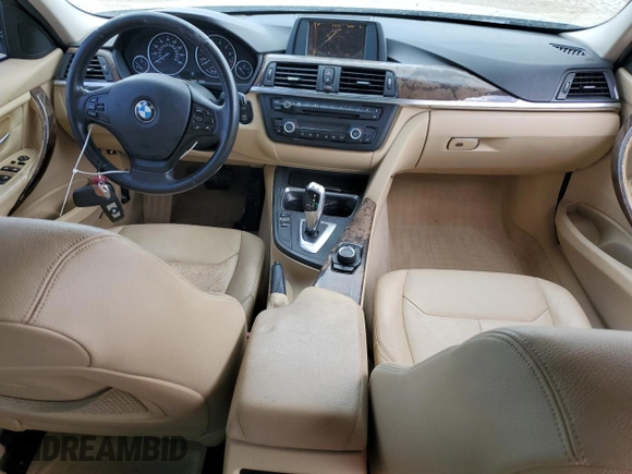 2013 BMW 3 Series 328i with VIN WBA3C1G52DNR49440, listed as a Copart auction lot 61546685 with 118,308 mi miles and Salvage title. Bid and sale history available at DreamBid. Image 8.