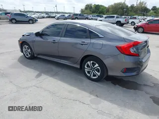 2018 Honda Civic Sedan LX with VIN 19XFC2F59JE044099, listed as a IAAI auction lot 41719337 with 44,534 mi miles. Bid and sale history available at carsss.com. Image 3.