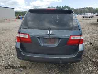 2005 Honda Odyssey EX-L with VIN 5FNRL38615B072116, listed as a Copart auction lot 67469284 with 0 mi miles and Salvage Title. Bid and sale history available at carsss.com. Image 6.