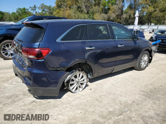 2019 Kia Sorento L with VIN 5XYPG4A35KG433790, listed as a Copart auction lot 48922195 with 85,964 mi miles and Non Repairable. Bid and sale history available at DreamBid. Image 3.