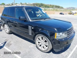 2011 Land Rover Range Rover HSE Lux with VIN SALMF1D45BA354685, listed as a IAAI auction lot 42211420 with Not provided miles and . Bid and sale history available at DreamBid. Image 1.