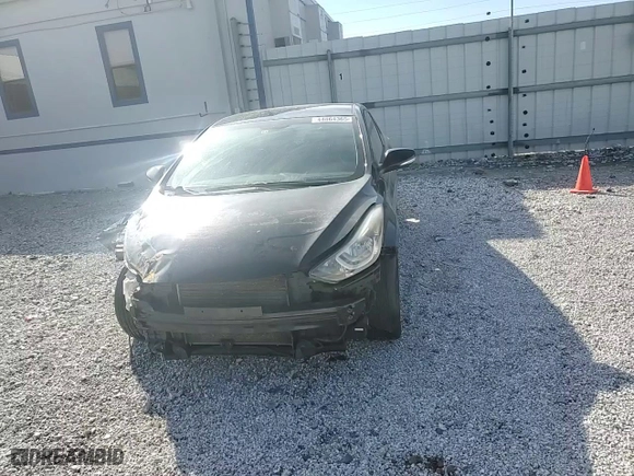 2014 Hyundai Elantra Coupe with VIN KMHDH6AHXEU025582, listed as a Copart auction lot 44864365 with 119,724 mi miles and Salvage Title. Bid and sale history available at carsss.com. Image 11.