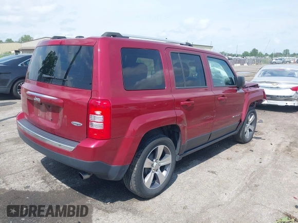 2017 Jeep Patriot High Altitude with VIN 1C4NJPFA6HD132065, listed as a IAAI auction lot 42538955 with 96,675 mi miles and . Bid and sale history available at DreamBid. Image 4.