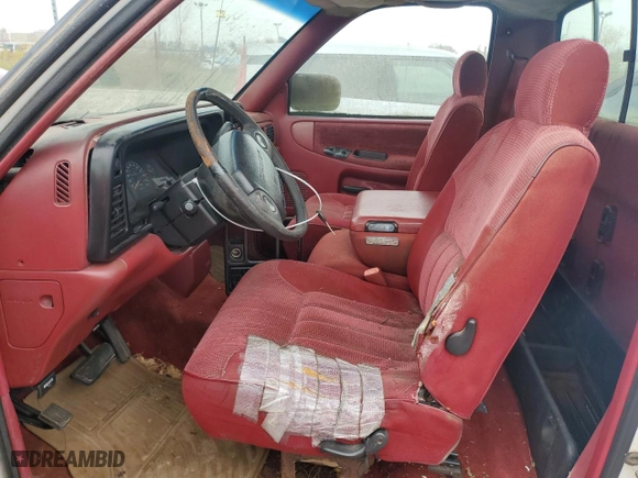 1995 Dodge Ram 1500 with VIN 1B7HC16Y0SS368599, listed as a Copart auction lot 80857334 with 227,629 mi miles and Salvage Title. Bid and sale history available at carsss.com. Image 7.