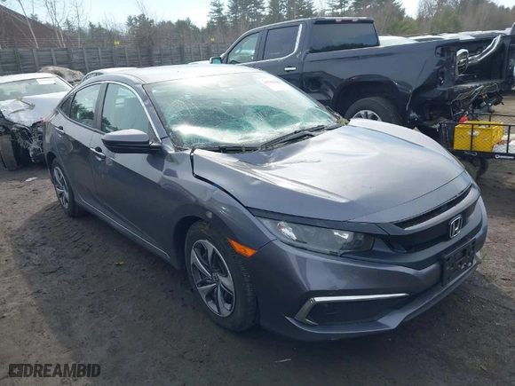 2020 Honda Civic Sedan LX with VIN 2HGFC2F68LH552792, listed as a IAAI auction lot 41782560 with NaN miles. Bid and sale history available at carsss.com. Image 12.