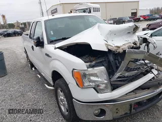2014 Ford F-150 XL with VIN 1FTEX1CM8EFA47898, listed as a IAAI auction lot 41589839 with 267,323 mi miles. Bid and sale history available at carsss.com. Image 1.