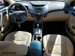 2013 Hyundai Elantra GLS PZEV with VIN 5NPDH4AEXDH174114, listed as a Copart auction lot 53123815 with 197,236 mi miles and Clean Title. Bid and sale history available at carsss.com. Image 8.