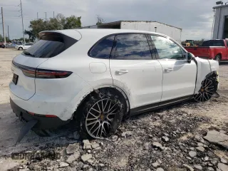 2021 Porsche Cayenne S with VIN WP1AB2AY8MDA27555, listed as a Copart auction lot 73644304 with 41,190 mi miles and Non repairable. Bid and sale history available at DreamBid. Image 3.