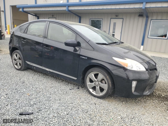 2013 Toyota Prius One with VIN JTDKN3DU6D5614472, listed as a Copart auction lot 51570555 with 225,481 mi miles and Salvage Title. Bid and sale history available at carsss.com. Image 4.
