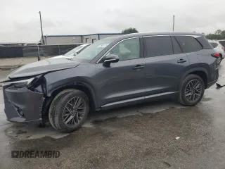 2024 Lexus TX with VIN 5TDAAAA68RS004916, listed as a Copart auction lot 51951125 with 25,055 mi miles and Salvage Title. Bid and sale history available at carsss.com. Image 1.