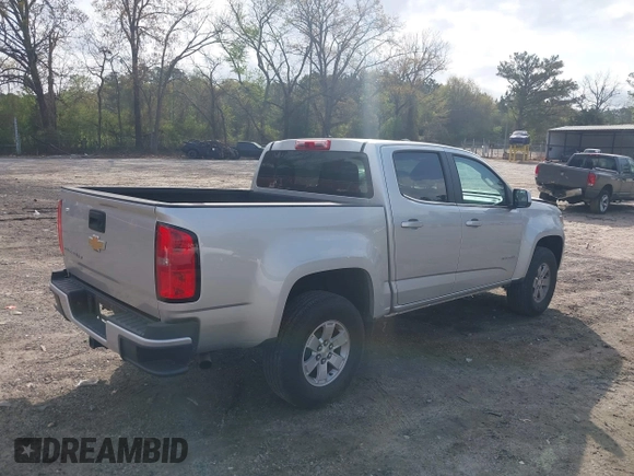 2019 Chevrolet Colorado 2WD Work Truck with VIN 1GCGSBEN3K1164686, listed as a IAAI auction lot 41943796 with 65,000 mi miles and . Bid and sale history available at DreamBid. Image 4.