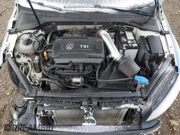 2017 Volkswagen Golf GTI S with VIN 3VW447AU7HM047418, listed as a Copart auction lot 49688035 with 158,034 mi miles and Salvage Title. Bid and sale history available at carsss.com. Image 12.