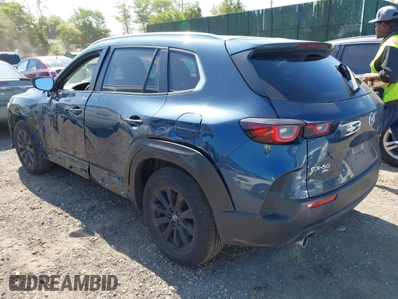 2024 Mazda CX-50 S Preferred with VIN 7MMVABBM3RN233207, listed as a IAAI auction lot 42395310 with 7,544 mi miles and . Bid and sale history available at DreamBid. Image 3.