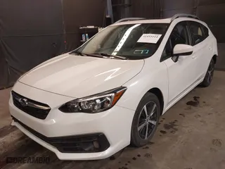 2022 Subaru Impreza Premium with VIN 4S3GTAD60N3725730, listed as a IAAI auction lot 41455114 with 35,854 mi miles. Bid and sale history available at carsss.com. Image 2.