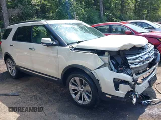 2018 Ford Explorer Limited with VIN 1FM5K8F87JGB05313, listed as a IAAI auction lot 42436679 with 82,362 mi miles and . Bid and sale history available at DreamBid. Image 1.