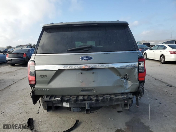 2019 Ford Expedition Max Limited with VIN 1FMJK1KT0KEA75469, listed as a Copart auction lot 44168365 with 99,066 mi miles and Salvage Title. Bid and sale history available at carsss.com. Image 6.