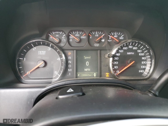 2016 GMC Sierra 3500HD with VIN 1GT42VC89GF213014, listed as a Copart auction lot 77693354 with 200,865 mi miles and Salvage Title. Bid and sale history available at carsss.com. Image 9.