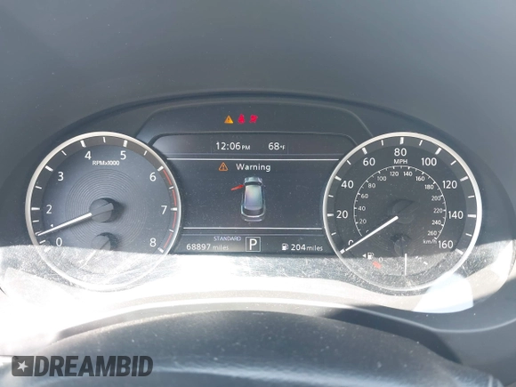 2019 Infiniti QX50 Luxe with VIN 3PCAJ5M31KF113513, listed as a IAAI auction lot 41971746 with 68,897 mi miles and . Bid and sale history available at DreamBid. Image 7.