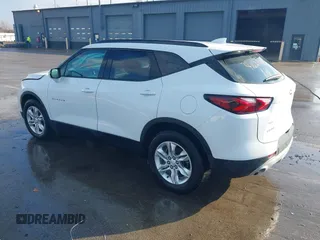 2021 Chevrolet Blazer LT with VIN 3GNKBBRA0MS530162, listed as a IAAI auction lot 41629486 with 52,497 mi miles and . Bid and sale history available at DreamBid. Image 3.