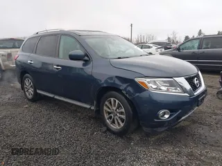 2015 Nissan Pathfinder SL z VIN 5N1AR2MM8FC712150, wystawiony jako IAAI lot #41685068 z przebiegiem 85 450 mil mil oraz . Historia ofert i sprzedaży dostępna na DreamBid. Obrazek 1.