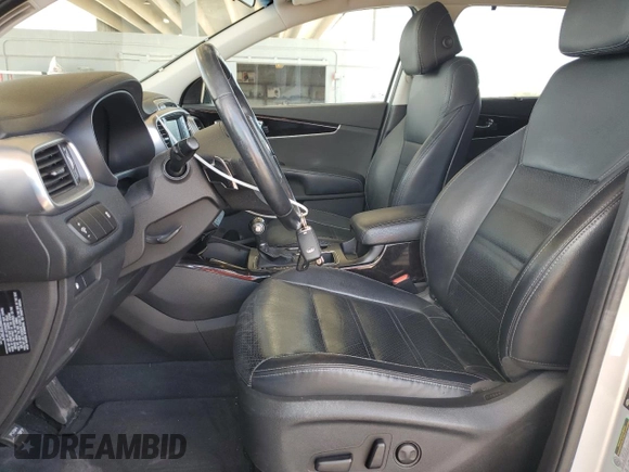 2017 Kia Sorento EX with VIN 5XYPH4A10HG257462, listed as a Copart auction lot 58009615 with 36,449 mi miles and Salvage title. Bid and sale history available at DreamBid. Image 7.