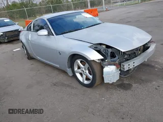 2008 Nissan 350Z Enthusiast z VIN JN1BZ34D68M706328, wystawiony jako IAAI lot #41567634 z przebiegiem 128 222 mil mil oraz . Historia ofert i sprzedaży dostępna na DreamBid. Obrazek 1.