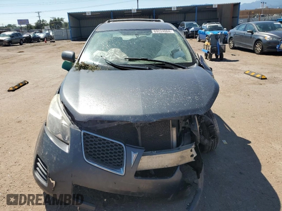 2009 Pontiac Vibe with VIN 5Y2SM67059Z452069, listed as a Copart auction lot 69224004 with 0 mi miles and Salvage Title. Bid and sale history available at carsss.com. Image 5.
