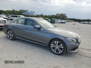 2017 Mercedes-Benz C C 300 with VIN 55SWF4JB9HU210401, listed as a Copart auction lot 54155075 with 29,550 mi miles and Salvage Title. Bid and sale history available at carsss.com. Image 5.