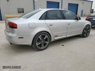 2008 Audi A4 2.0T with VIN WAUDF78E78A116887, listed as a Copart auction lot 46755275 with 197,402 mi miles and Clean Title. Bid and sale history available at carsss.com. Image 3.