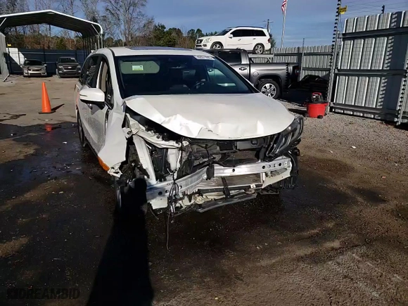 2019 Honda Odyssey EX-L with VIN 5FNRL6H75KB017979, listed as a Copart auction lot 42971285 with 0 mi miles and Salvage Title. Bid and sale history available at carsss.com. Image 15.