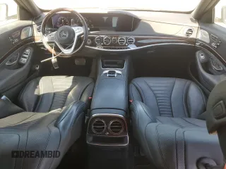2018 Mercedes-Benz S 560 with VIN WDDUG8GB5JA391893, listed as a Copart auction lot 49746935 with 34,201 mi miles and Salvage Title. Bid and sale history available at carsss.com. Image 8.