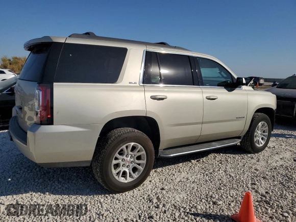 2017 GMC Yukon SLE with VIN 1GKS1AKCXHR359810, listed as a Copart auction lot 74942904 with 66,116 mi miles and Salvage Title. Bid and sale history available at carsss.com. Image 3.