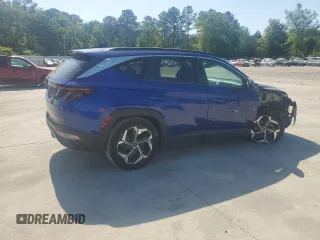 2022 Hyundai Tucson SEL with VIN 5NMJF3AE4NH096592, listed as a Copart auction lot 53496475 with 24,986 mi miles and Salvage title. Bid and sale history available at DreamBid. Image 3.